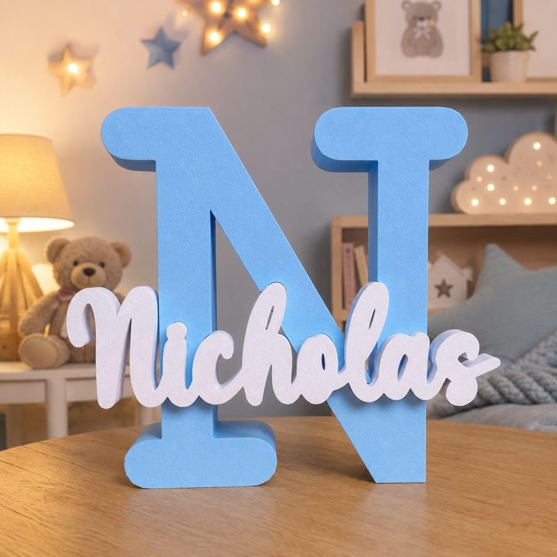 Letra 3D com Nome, foto do anúncio